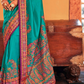Soft Polyester Viscose Silk Saree with Hand Block Luxury Print - LaVante Fashion