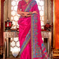 High-Quality Super 801 P.V. Silk Saree with H.B. Luxury Print - LaVante Fashion