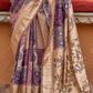Graceful Digital Print Saree in Lightweight Viscose Silk