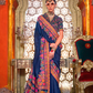 High-Quality Super 801 P.V. Silk Saree with H.B. Luxury Print - LaVante Fashion