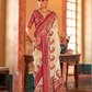 Soft Polyester Viscose Silk Saree with Hand Block Luxury Print - LaVante Fashion