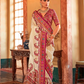 Soft Polyester Viscose Silk Saree with Hand Block Luxury Print - LaVante Fashion