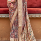 Graceful Digital Print Saree in Lightweight Viscose Silk