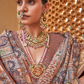 Graceful Digital Print Saree in Lightweight Viscose Silk