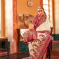 Soft Polyester Viscose Silk Saree with Hand Block Luxury Print - LaVante Fashion