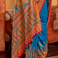 Soft Polyester Viscose Silk Saree with Hand Block Luxury Print - LaVante Fashion