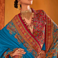 Soft Polyester Viscose Silk Saree with Hand Block Luxury Print - LaVante Fashion