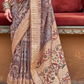 Graceful Digital Print Saree in Lightweight Viscose Silk
