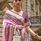 Premium Printed Saree in Polyester Viscose Silk with Shine