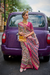Premium Printed Saree in Polyester Viscose Silk with Shine