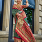 Premium Printed Saree in Polyester Viscose Silk with Shine
