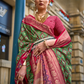 Premium Printed Saree in Polyester Viscose Silk with Shine