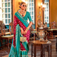 Pure Viscose Silk Saree with Silk Blend Designer Print