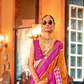 Pure Viscose Silk Saree with Silk Blend Designer Print