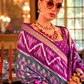Pure Viscose Silk Saree with Silk Blend Designer Print