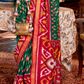 Pure Viscose Silk Saree with Silk Blend Designer Print
