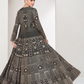 Designer Indo-Western Jacket Suit with Intricate Cut Dana Detailing