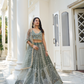 Graceful Thread and Sequin Embroidered Net Lehenga for Parties