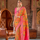 Graceful Silk Saree with Timeless Printed Art Design