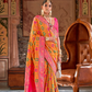 Graceful Silk Saree with Timeless Printed Art Design