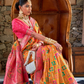 Graceful Silk Saree with Timeless Printed Art Design