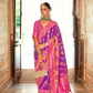 Graceful Silk Saree with Timeless Printed Art Design