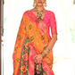 Graceful Silk Saree with Timeless Printed Art Design
