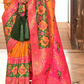 Graceful Silk Saree with Timeless Printed Art Design