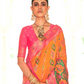 Graceful Silk Saree with Timeless Printed Art Design