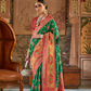 Graceful Silk Saree with Timeless Printed Art Design