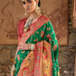 Graceful Silk Saree with Timeless Printed Art Design
