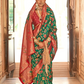 Graceful Silk Saree with Timeless Printed Art Design