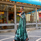 Japan Satin Printed Saree with Elegant Silken Drape Finish
