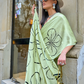 Japan Satin Printed Saree with Elegant Silken Drape Finish