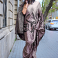 Japan Satin Printed Saree with Elegant Silken Drape Finish