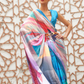 Digital Floral Printed Crepe Silk Saree with Graceful Drape