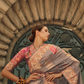 Kashmiri Modal Handloom Weaving Saree with Intricate Traditional Patterns