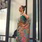 Kashmiri Modal Pashmina Silk Saree with Traditional Elegance