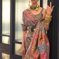 Kashmiri Modal Pashmina Silk Saree with Traditional Elegance