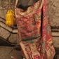 Kashmiri Modal Handloom Weaving Saree with Intricate Traditional Patterns