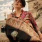 Kashmiri Modal Handloom Weaving Saree with Intricate Traditional Patterns
