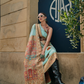 Kashmiri Modal Handloom Weaving Saree with Intricate Traditional Patterns