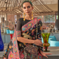 Kashmiri Modal Pashmina Silk Saree with Traditional Elegance