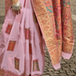 Kashmiri Modal Handloom Weaving Saree with Intricate Traditional Patterns