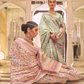 Premium Modal Silk Saree with Kashmiri Handloom Design