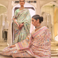 Premium Modal Silk Saree with Kashmiri Handloom Design