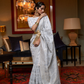 Kashmiri Woven Cotton Silk Designer Saree with Ethnic Charm