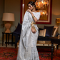 Kashmiri Woven Cotton Silk Designer Saree with Ethnic Charm
