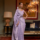 Kashmiri Woven Cotton Silk Designer Saree with Ethnic Charm