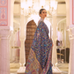 Premium Modal Silk Saree with Kashmiri Handloom Design